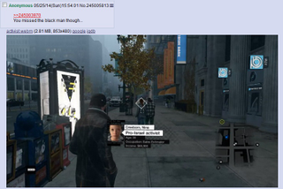 Illustration for article titled Some Players Are Hunting Down Minorities In Watch Dogs